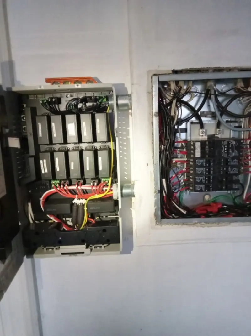 Electrical panel upgrade completed for Indoor Lighting Installation in Lecanto